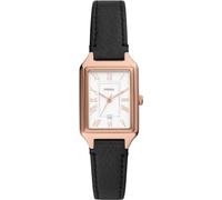 Fossil Reloj Raquel para Mujer, Movimiento de Cuarzo a Tres Agujas con Correa de Piel