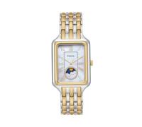 Fossil Reloj Raquel para Mujer, Movimiento de Cuarzo de Tres Agujas con Correa de Acero Inoxidable