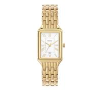 Fossil Reloj Raquel para Mujer, Movimiento de Cuarzo de Tres Agujas con Correa de Acero Inoxidable