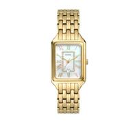 Fossil Reloj Raquel para Mujer, Movimiento de Cuarzo de Tres Agujas con Correa de Acero Inoxidable
