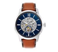 Fossil Reloj Townsman para Hombre, Movimiento automático de Tres Agujas con Correa de Acero o Piel