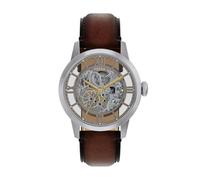 Fossil Reloj Townsman para Hombre, Movimiento automático de Tres Agujas con Correa de Acero o Piel