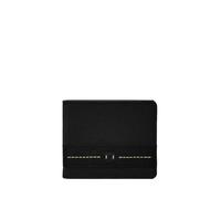 Fossil Rowan, Accesorio de Viaje-Billetera Plegable Hombres, Negro, Small