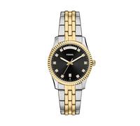 Fossil Scarlette - Reloj de cuarzo de acero inoxidable con tres manecillas para mujer