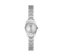 Fossil Scarlette - Reloj de Pulsera para Mujer, Cuarzo, Acero Inoxidable, Tres manecillas, Plata, 20 mm, Color Plateado