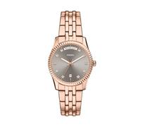 Fossil Scarlette - Reloj para Mujer, 34 mm, Mecanismo de Cuarzo con Tres manecillas y Fecha y Correa de Acero Inoxidable