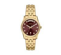 Fossil Scarlette Reloj para Mujer de Acero Inoxidable Color Dorado de 34MM, ES5514