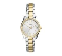 Fossil Scarlette Reloj para Mujer, Movimiento de Cuarzo con Correa de Acero o Piel