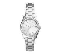 Fossil Scarlette Reloj para Mujer, Movimiento de Cuarzo con Correa de Acero o Piel