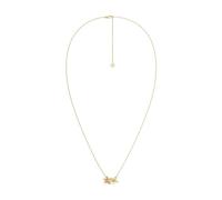 Fossil Sutton Mujer Collar de acero inoxidable tono dorado, JF04970710