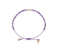 Fossil Sutton Pulsera de Latón Morado con Cuentas para Mujer, JA7324710