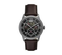 Fossil Townsman Reloj para Hombre de Acero Inoxidable Color Gris Metalizado de 42MM, FS6191
