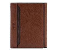 Fossil Men's Huntington Tri-Fold - Cartera para Hombre, Color marrón, marrón, Small