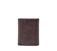 Fossil Trifold Wallet Billetera, Neel Brown, Talla única para Hombre