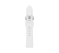 Fossil Unisex banda 20 mm silicona blanca S201108, blanco, 20 mm, Casual