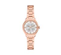 FOSSIL Reloj analógico 'GILMORE' oro rosa / gris / blanco One Size oro rosa / gris / blanco