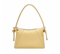 Fossil Willa Bolso bandolera de piel para mujer, Amarillo claro