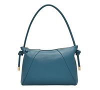 Fossil Willa Bolso bandolera de piel para mujer, Azul cerceta