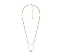 Fossil Sutton JF04792710 Collier en Acier inoxydable pour Femme Doré, Length: 410mm+50mm, Acier inoxydable, Pas de gemme