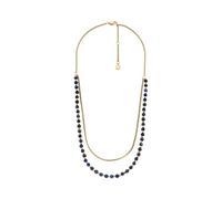 Fossil Women's Beads and Stainless Steel with lobster clasp closure multi layered necklace