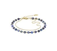 Fossil Pulsera para Mujer All Stacked Up con Cuentas de lapislázuli azul, JF04540710, Azul Claro