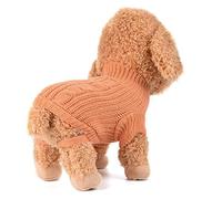Fossrn Ropa Perro Pequeño Chihuahua Yorkshire Pomerania Invierno Jersey de Punto cálido suéter Cachorro Abrigo