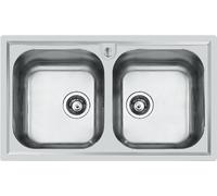 FOSTER 1974060 FREGADERO 2 BOLSAS FM STD INOX 86 CM