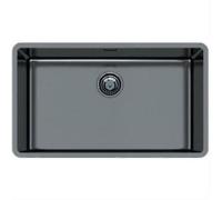 FOSTER 2157856 FREGADERO 1 TINA DE ACERO AISI304 GUN METAL ST 75 CM