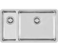 FOSTER 2204852 Fregadero 2 Bañeras Ke Cepillado St Inox 76 CM