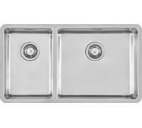 FOSTER 2205850 FREGADERO 2 BOLS KE R15 ST INOX 80 CM