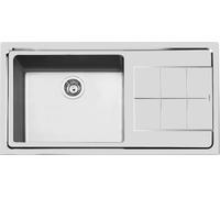 FOSTER 2263052 FREGADERO 1 TINA A LA IZQUIERDA CON ESCURRIDOR KE SF INOX 98,3 CM