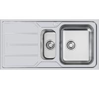 Foster 5197061 Fregadero 2 Bañeras Elettra Std Derecho Con Escurridor Inox 97 CM
