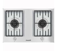 FOSTER 7203032 Quemador Encimera Fl 76X50 Acero Pulido 2 Fuegos Rejillas Fundido