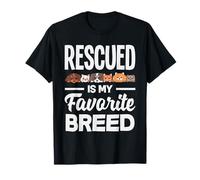 Foster Adopt Animal Rescue Mi Raza Favorita Camiseta