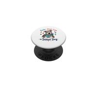 Foster Adopt Love A Senior Dog Rescue Pittie Cute Dog PopSockets PopGrip Adhesivo