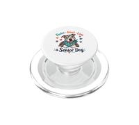 Foster Adopt Love A Senior Dog Rescue Pittie Cute Dog PopSockets PopGrip para MagSafe