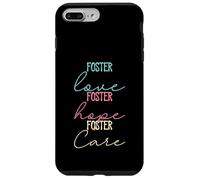 Foster Care Hope Love Adopción de Padres Coincidencia Familia Carcasa para iPhone 7 Plus/8 Plus