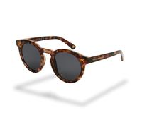 Foster Grant French Connection Etta gafas de sol mujer - montura redonda efecto carey, lentes de policarbonato tintadas, protección UV400, resistentes a arañazos y golpes, montura ligera