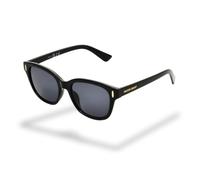 Foster Grant gafas de sol mujer negras - montura cuadrada con detalles metálicos discretos, cristales ahumados antirrayaduras & UV400