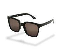Foster Grant Sunsentials by gafas de sol mujer cuadradas negras - montura policarbonato cristales ahumados protección UV400 resistentes a rayaduras y golpes comodidad ligera