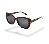 Foster Grant Sunsentials by gafas de sol mujer redondas doradas - montura metal cristales policarbonato ahumados protección UV400 ligereza resistentes a rayaduras y golpes