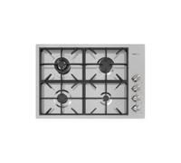 Foster Piano Milano 4F Ft Inox - 7637000 Placa de gas Empotrable | Clase energética A | 4 fuegos, estética inox, parrillas de hierro fundido