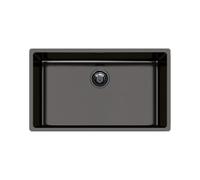 Foster Vasca Ke 71X40 Ft Gunmetal - 2157056 Fregadero Empotrable | Acabado gunmetal, acero AISI 304, 71x40 cm