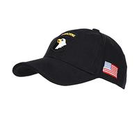 Fostex - Gorra de béisbol (101st Airborne U.S), color negro, Negro , Talla única