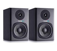 Fostex PM0.5D-B - Monitor de Estudio Profesional Activo de 2 vías de 5 Pulgadas, Negro, Juego de 2