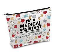 FOTAP Asistente médico, regalo de agradecimiento, kit de supervivencia, bolsa de maquillaje esencial para trabajadores, regalo de enfermera, regalo de jubilación, regalo de gratitud, ASUMENTO MÉDICO