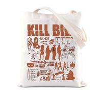 FOTAP Bolsa de mano de película de acción japonesa, inspirada en la película de anime, regalo de The Bride Crime Fans Gift Girl Power Shoulder Bolsa de comestibles, Kill-b Uk2, INCHES
