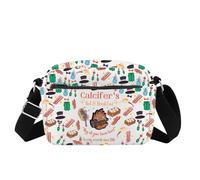 FOTAP Calcifer's Bed & Breakfast Inspire - Bolso cruzado para amantes de Calcifer, regalo inspirado en anime japonés, Calcifer's Hb Cb Uk, INCHES