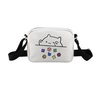 FOTAP DnD Dungeon Master - Bolsa cruzada con cremallera para gatos (tarjeta WT-Dragons HB)
