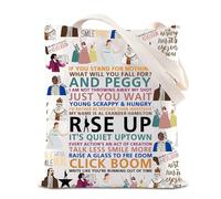 FOTAP Hamilton Quotes Rise Up - Bolsa de mano para fanáticos de Broadway Musical, Rise Up Uk, 17 cm x 1 cm x 21 cm